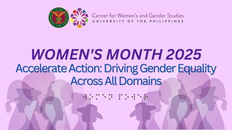 UPCWGS Women’s Month 2025 Activities