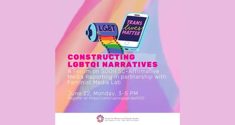 Constructing LGBTQI Narratives: A Forum on SOGIESC-Affirmative Media Reporting