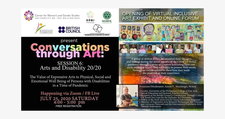 Conversations Through Art: Arts and Disability 20/20