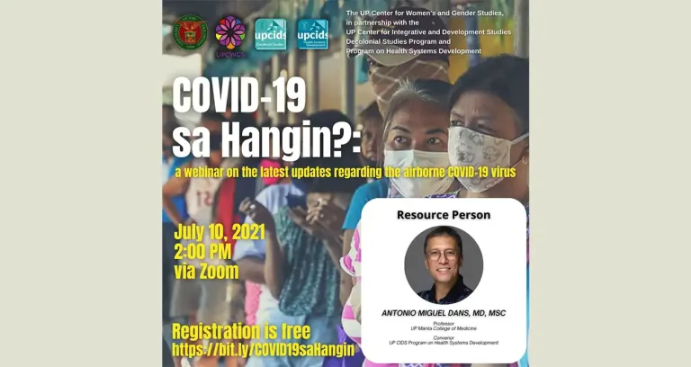 COVID-19 sa Hangin?