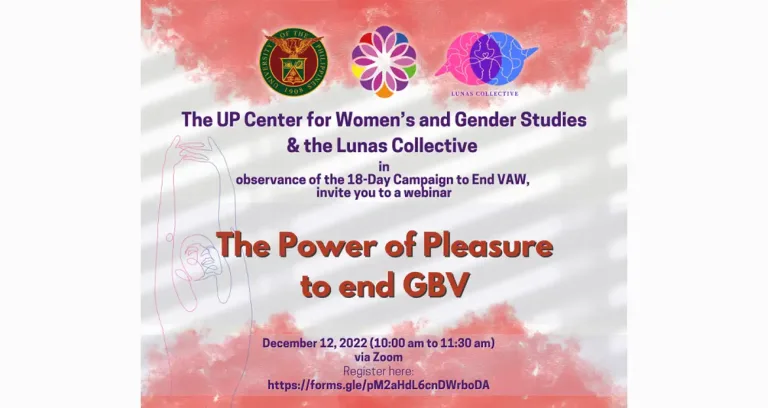 The Power of Pleasure to End GBV