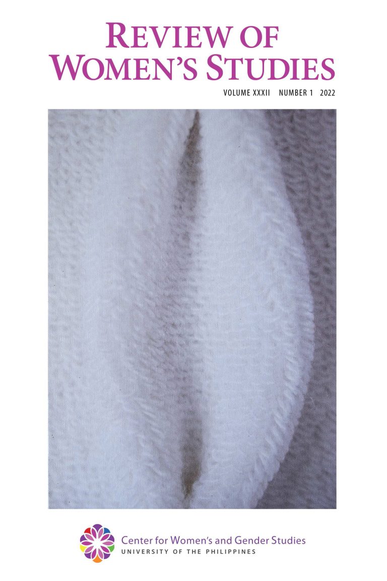 Review of Women’s Studies Volume XXXII, Number 1