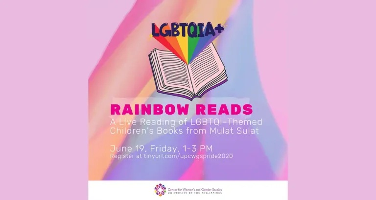 Rainbow Reads: A Live Reading of LGBTQI-Themed Children’s Books from Mulat Sulat