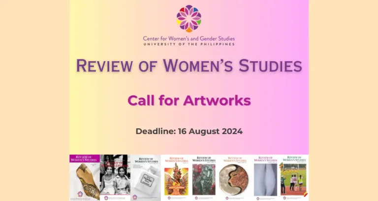 Review of Women’s Studies: Call for Artworks