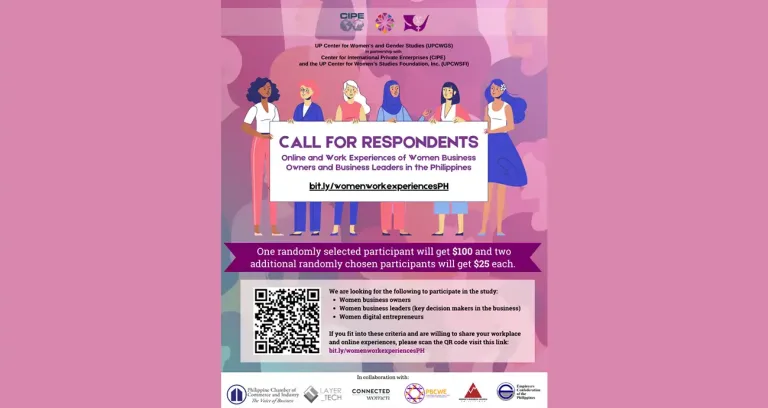 Survey: Online and Work Experiences of Women Business Owners and Business Leaders in the Philippines