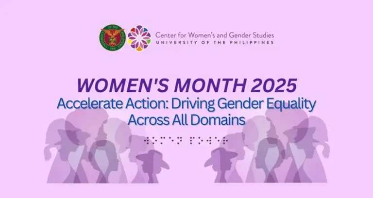 UPCWGS Women’s Month 2025 Activities