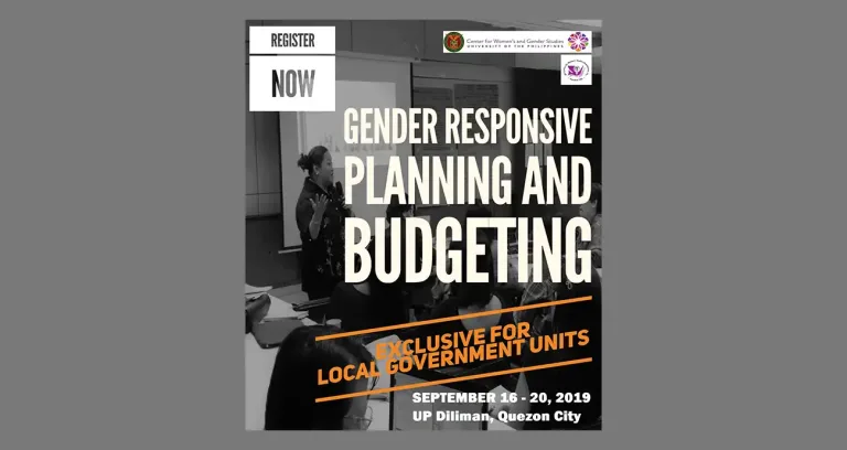 UPCWGS Extramural Program: Call for Participants